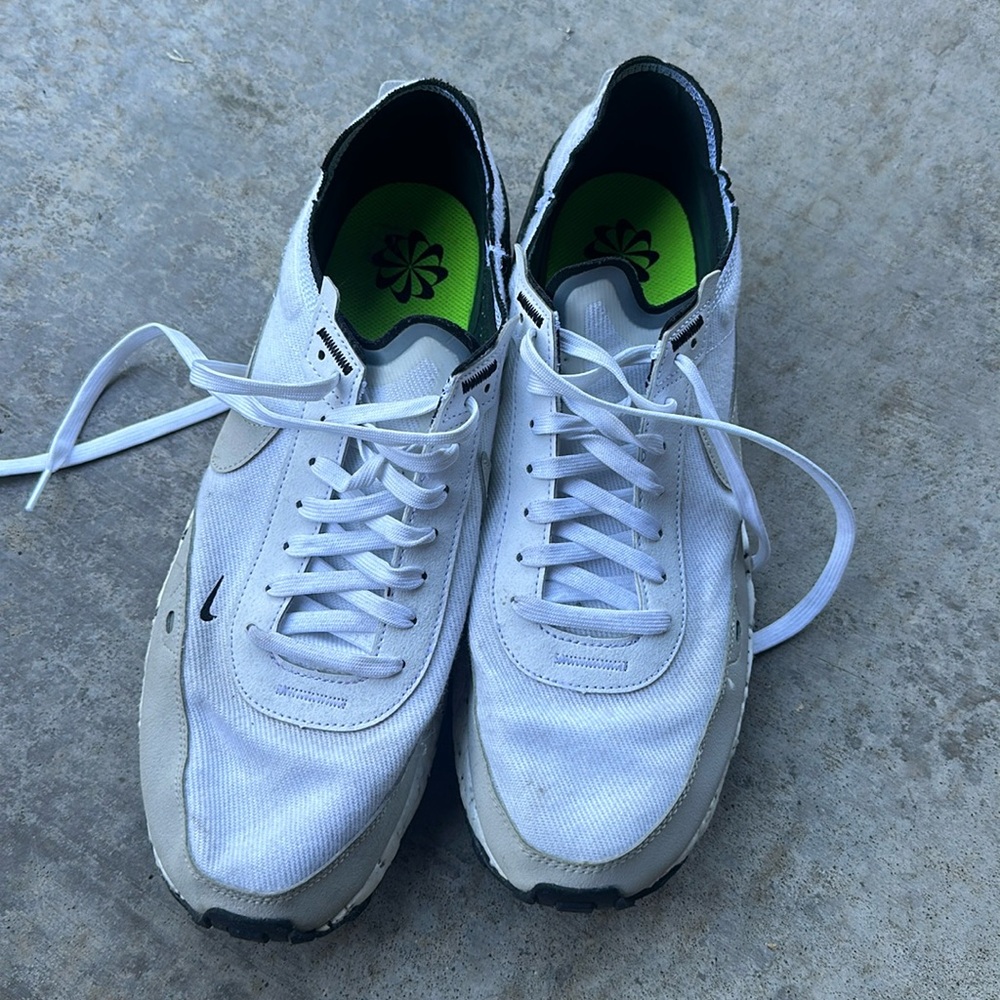Men’s Nike Waffle One, White Light Bone DH7751-100. Size 13